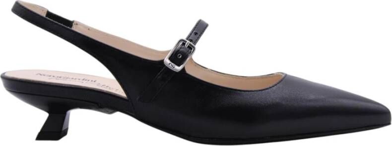 Nerogiardini Slingback Sandalen met Venosa Detail