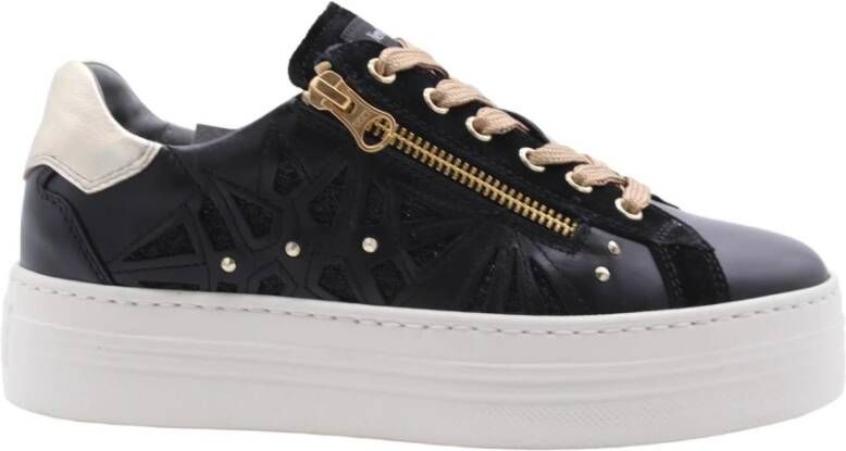 Nerogiardini Leren Sneakers voor Vrouwen Black Dames - Foto 2