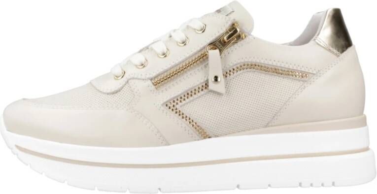 Nero Giardini NeroGiardini E409831D 710 Beige sneaker wijdte G - Foto 2