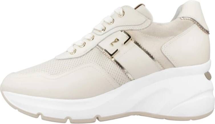 Nerogiardini Sneakers Beige White Dames