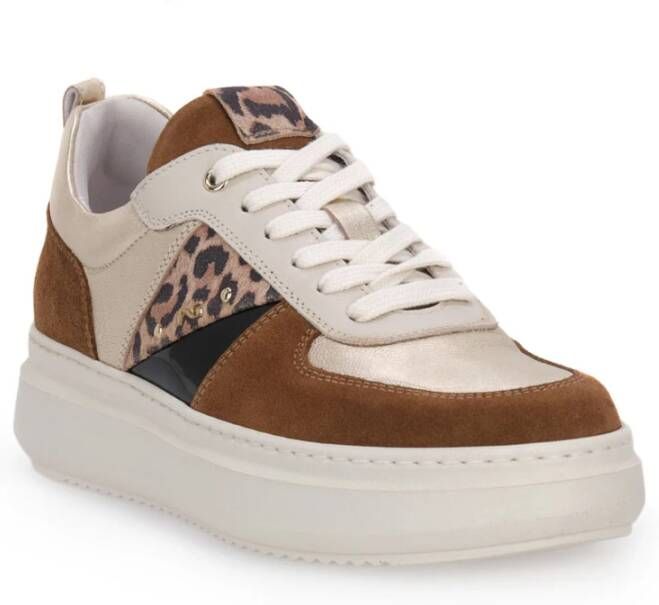 Nerogiardini Sneakers Bruin Dames