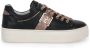 Nerogiardini Bronzen Gelamineerde Leren Sneaker Brown Dames - Thumbnail 2