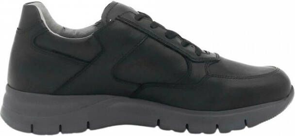 Nerogiardini Leren Heren Sneakers Stijlvol en Comfortabel Black Heren