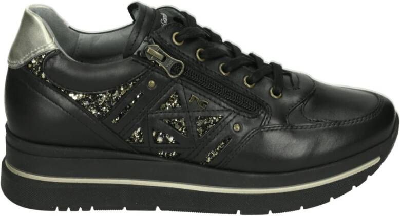 NeroGiardini Sneaker Black Glove T.Glitter Gr.Top Sab Etoile Miele Tr C Fashion Wear Vrouwen - Foto 3