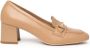 Nerogiardini Stijlvolle Beige Loafer met Klem Beige Dames - Thumbnail 1