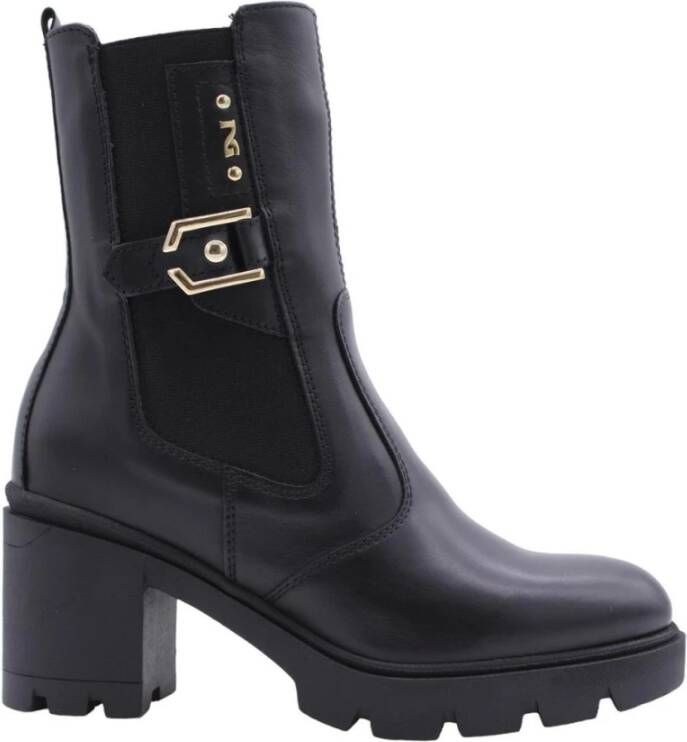 Nerogiardini Stijlvolle Enkellaars Panchito Black Dames