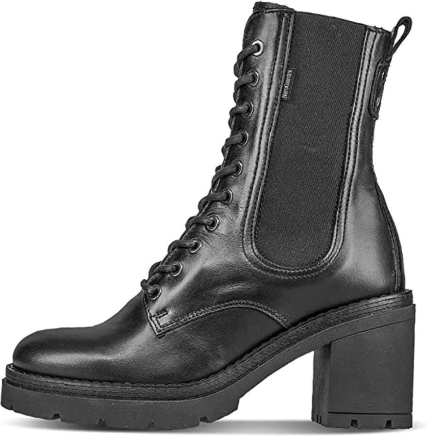 Nerogiardini Leren enkellaarzen met ritssluiting Black Dames - Foto 2