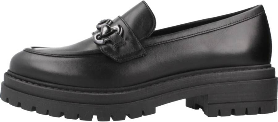 Nerogiardini Zwarte nmocassins met Zilveren Ketting Black - Foto 4