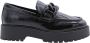 Nerogiardini Zwarte platte schoenen met Italiaanse kwaliteit Black Dames - Thumbnail 9