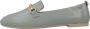 Nerogiardini Leren Damesloafers Stijlvol Comfortabel Green Dames - Thumbnail 12