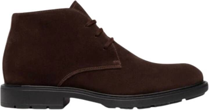 Nerogiardini Stijlvolle Polacchini Schoenen Brown Heren