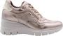 Nerogiardini Leren Sneakers voor Vrouwen Brown Dames - Thumbnail 7