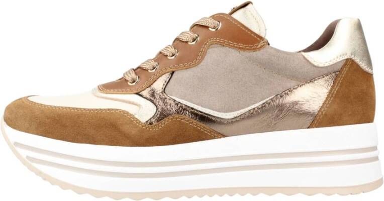 Nerogiardini Stijlvolle Sneakers met Vetersluiting