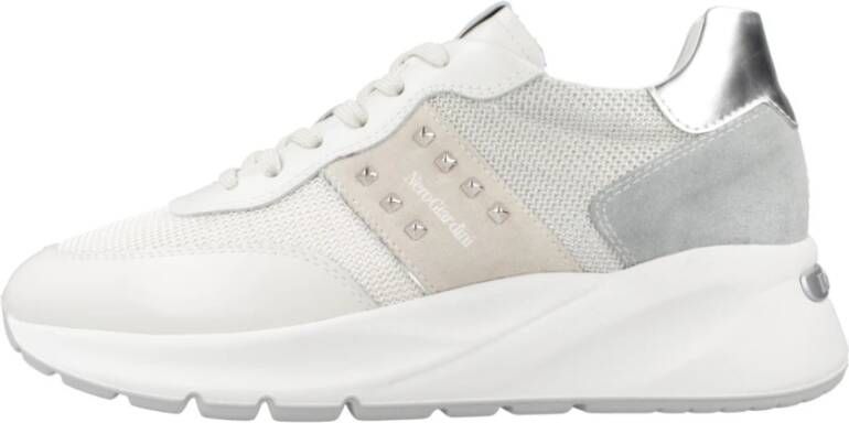 Nerogiardini Stijlvolle vetersneakers White Dames