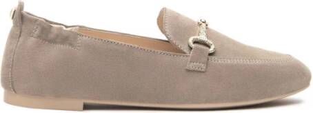 Nerogiardini Suède Loafers met Elastische Inzet