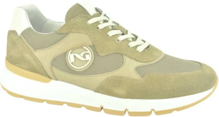 Nerogiardini Taupe Combi Runner N. Beige Heren