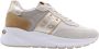 Nero Giardini 512863 Sneakers Leren Sneaker Dames Beige - Thumbnail 2
