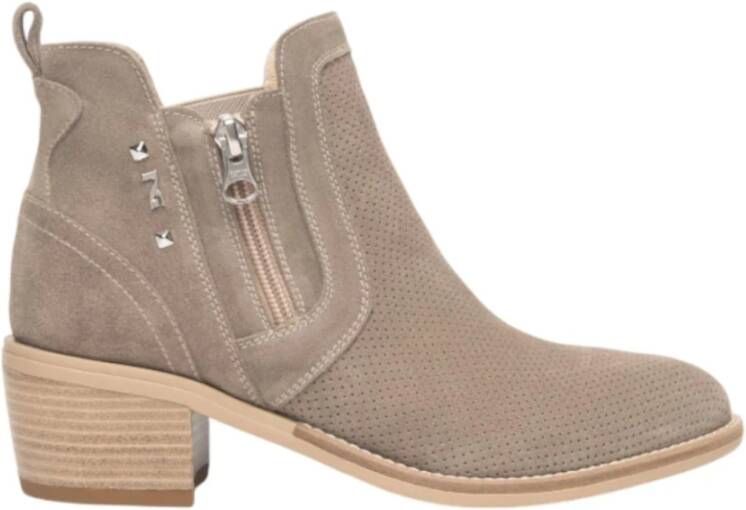 Nerogiardini Topo Suède Dames Western Boot