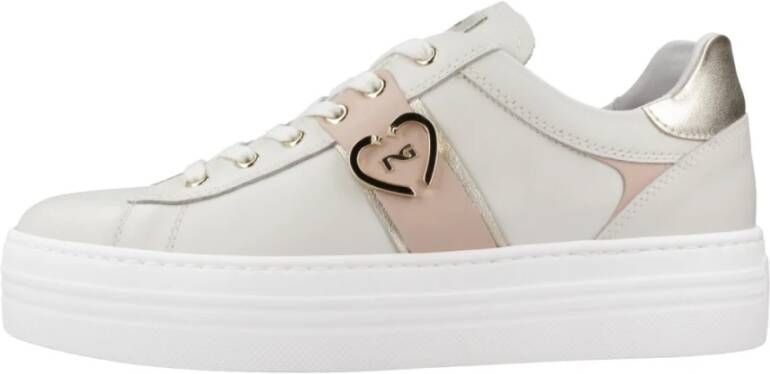 Nerogiardini Veters Sportieve Sneakers White Dames