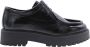 Nerogiardini Leren Veterschoenen voor Dames Zwart Dames - Thumbnail 2