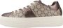 Nerogiardini Beige Platform Sneakers Made in Italy Beige Dames - Thumbnail 5