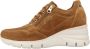 Nerogiardini Bruine Italiaanse Sneakers met DryGo! Technologie Bruin Dames - Thumbnail 2