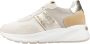 Nero Giardini 512863 Sneakers Leren Sneaker Dames Beige - Thumbnail 5