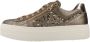 Nerogiardini Bruine Leren Sneakers Platform Rits Sluiting Brown Dames - Thumbnail 17