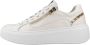 NeroGiardini Sneaker Dollarino Wit T.Glitter Gr.910 514 Pu.Guatemala Streetwear Vrouwen - Thumbnail 2