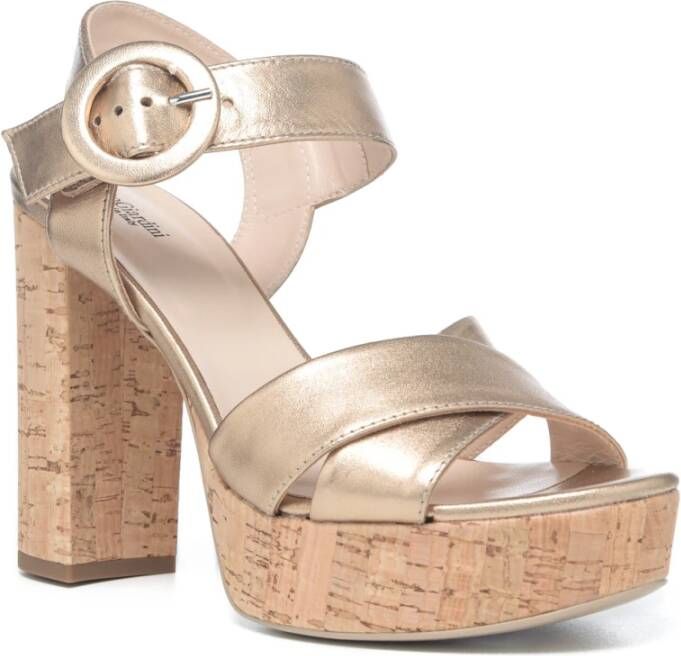 Nerogiardini Sandalen met hoge hakken Geel Dames