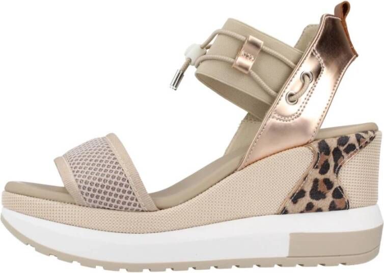 NeroGiardini Sandals T.At1610 T.Brill Elastic Light Beige Armenia Co Streetwear Vrouwen - Foto 2