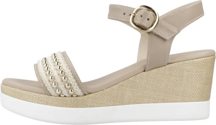 Nerogiardini Sandals Beige Dames