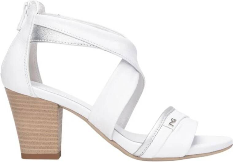 Nerogiardini Witte Casual Damessandalen