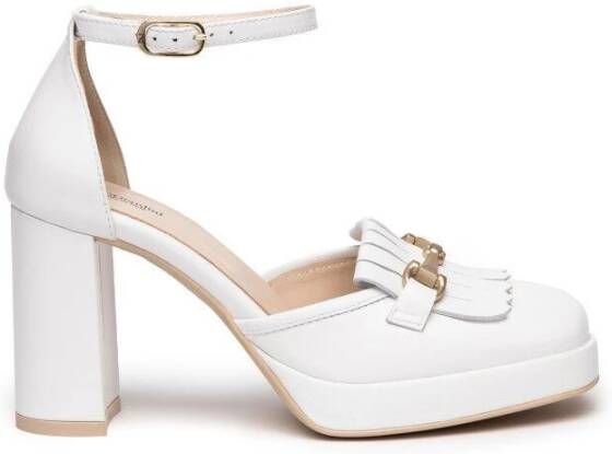 Nerogiardini Hoogwaardige leren damesschoenen White Dames