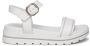 Nerogiardini Witte lage sandalen met stijl - Thumbnail 1