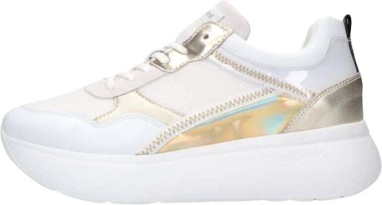 Nerogiardini Witte Lage Sneakers Trendy Stijl White Dames - Foto 2