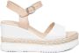 Nerogiardini Witte Leren Sandalen Stijlvol Ontwerp White Dames - Thumbnail 2