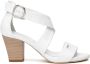 Nerogiardini Witte Sandalen Italiaanse Stijl White Dames - Thumbnail 9