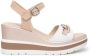 Nerogiardini Trendy Roze Sandalen Stijlvol Zomer Pink Dames - Thumbnail 2
