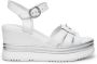 Nerogiardini Witte sleehaksandaal White Dames - Thumbnail 10