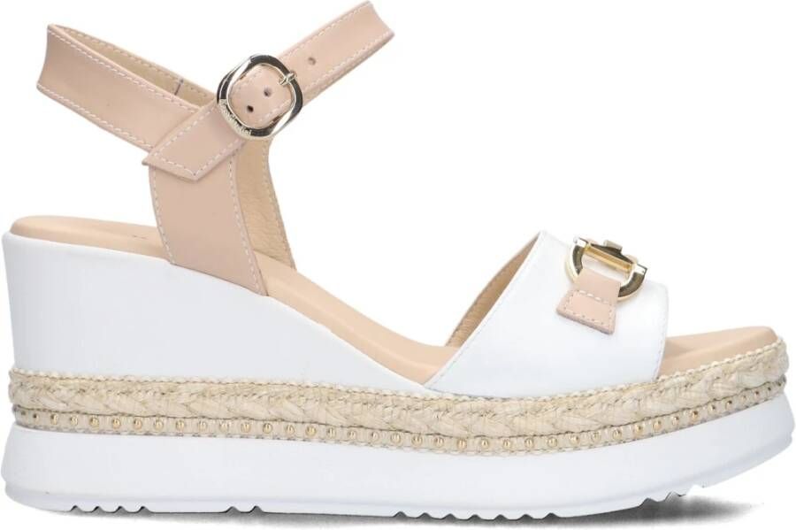 Nero Giardini 513552 Sandalen Met Sleehak Dames Taupe - Foto 3