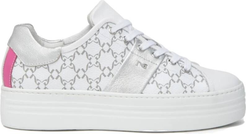 Nerogiardini Witte Sneakers E409951D Stijlvol Ontwerp Multicolor Dames