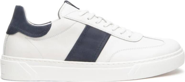 Nerogiardini Witte Sneakers met cassetta