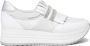 Nerogiardini Witte Sneakers voor Vrouwen Multicolor Dames - Thumbnail 1