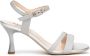 Nerogiardini Zilveren Sandalen met Microglitter - Thumbnail 1