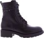 Nerogiardini Dames Enkellaarzen Zwart Amfibie Black Dames - Thumbnail 8