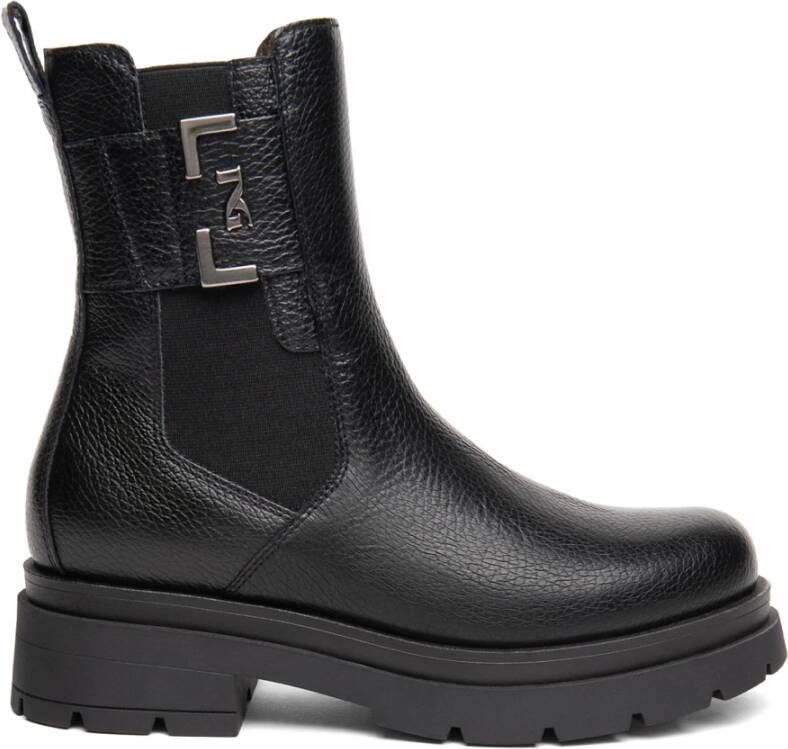 Nerogiardini Zwarte Enkellaarsjes Persoonlijkheid Stijl Black Dames