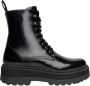 Nerogiardini Zwarte enkellaarsjes voor dames Black Dames - Thumbnail 10