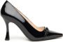 Nerogiardini Zwarte lakleren hakken met accessoire Black Dames - Thumbnail 10