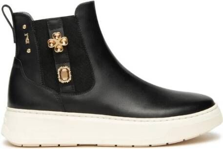 NeroGiardini Sneaker Black Glove Tr Gonzaga 8004 Beig Streetwear Vrouwen
